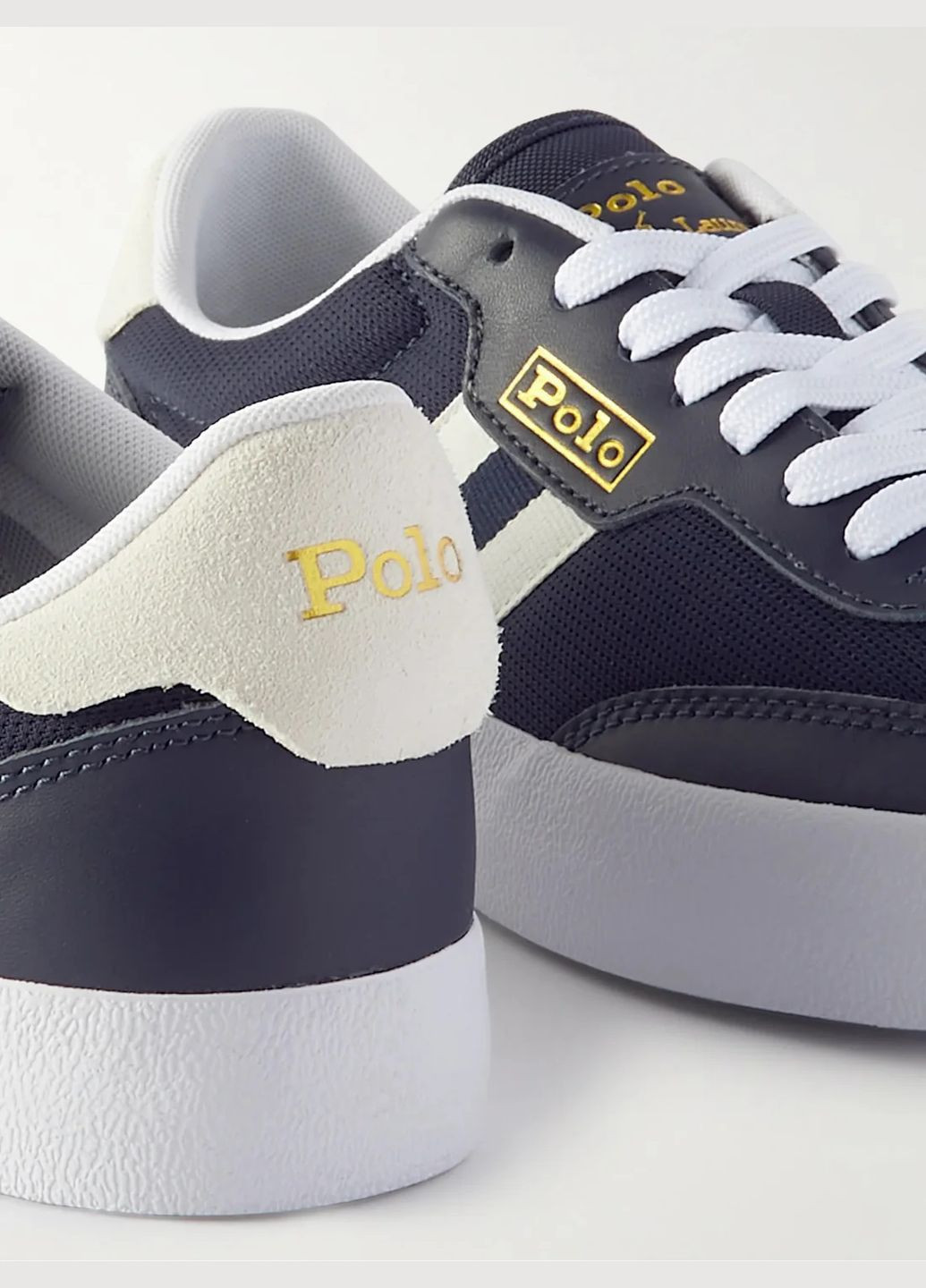 Синие демисезонные кроссовки Ralph Lauren