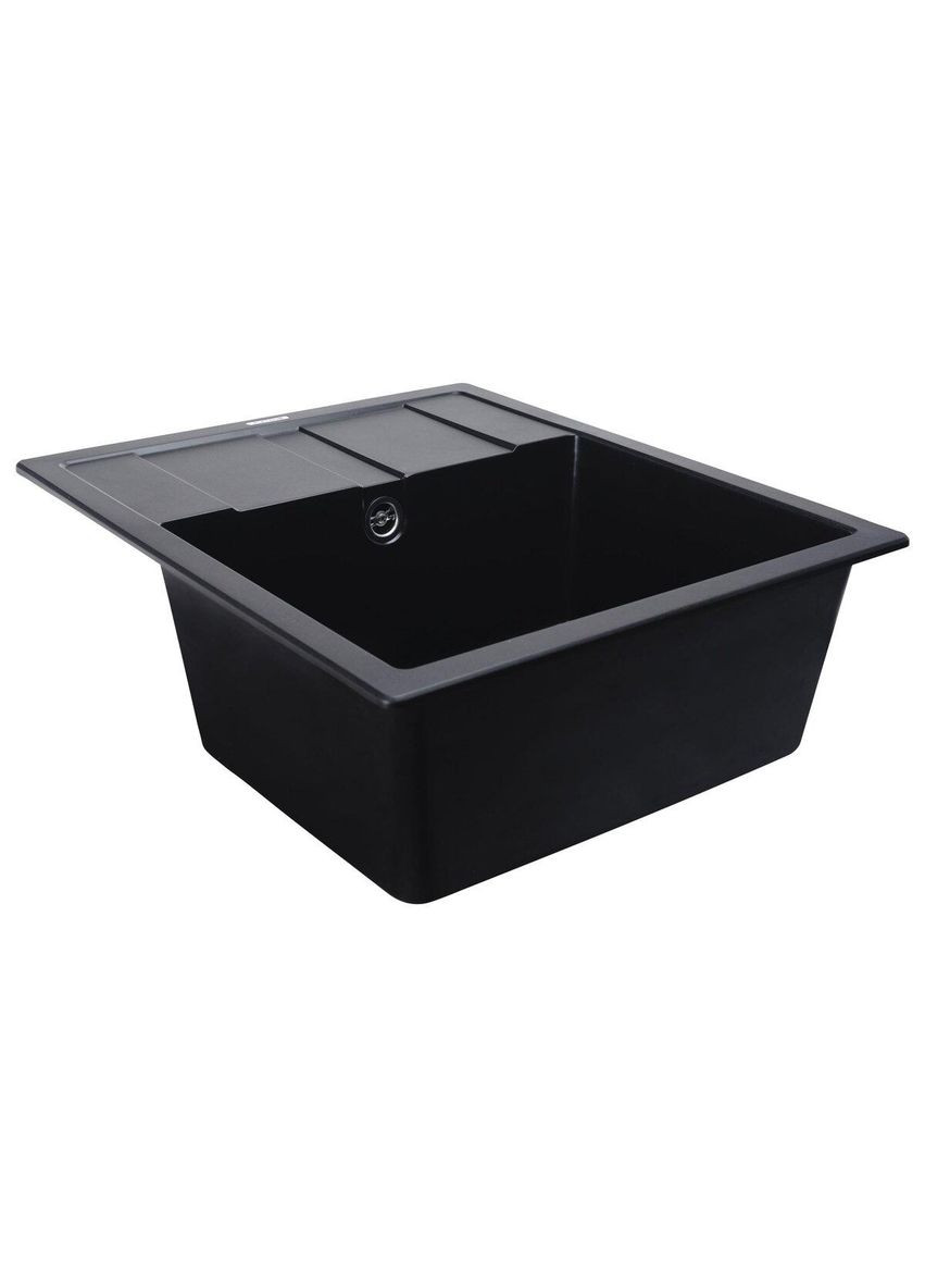 Гранітна мийка для кухні ARIA 5851 матова Чорна Valeso (342072054)