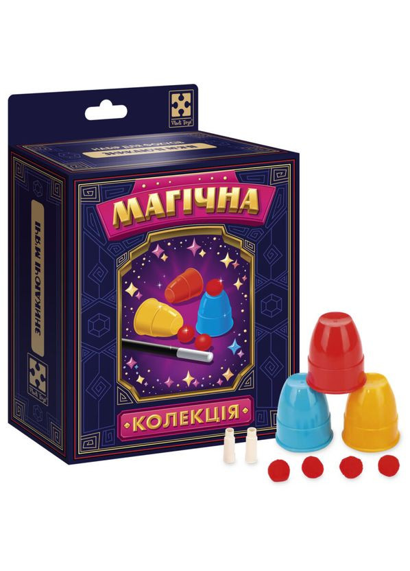Набор для фокуса Магическая коллекция "Исчезающие мячи" VT6012-09 VladiToys (355795549)
