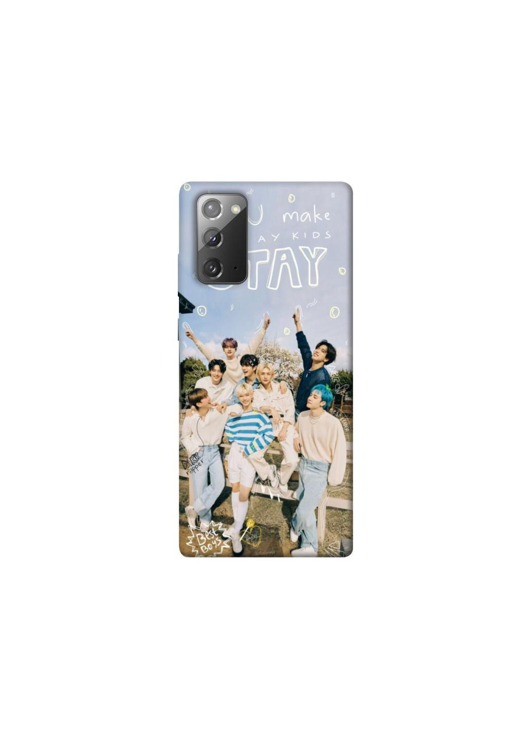 Чехол на Samsung Galaxy Note 20 Stray Kids One Team Frontalka (353357741)