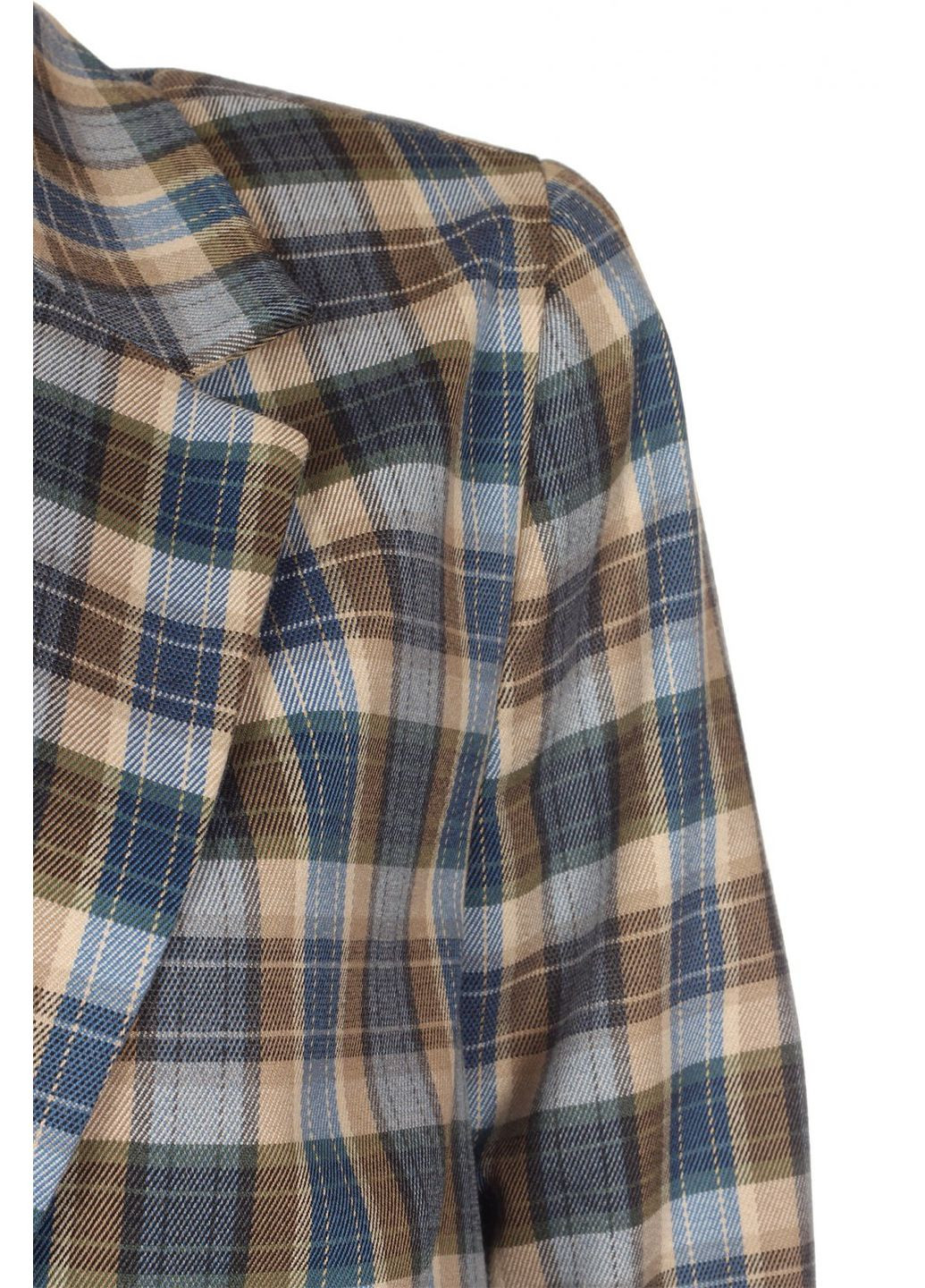 Жіночий подовжений жакет оверсайз у клітинку (ll171025589) LadyLike (333341313)