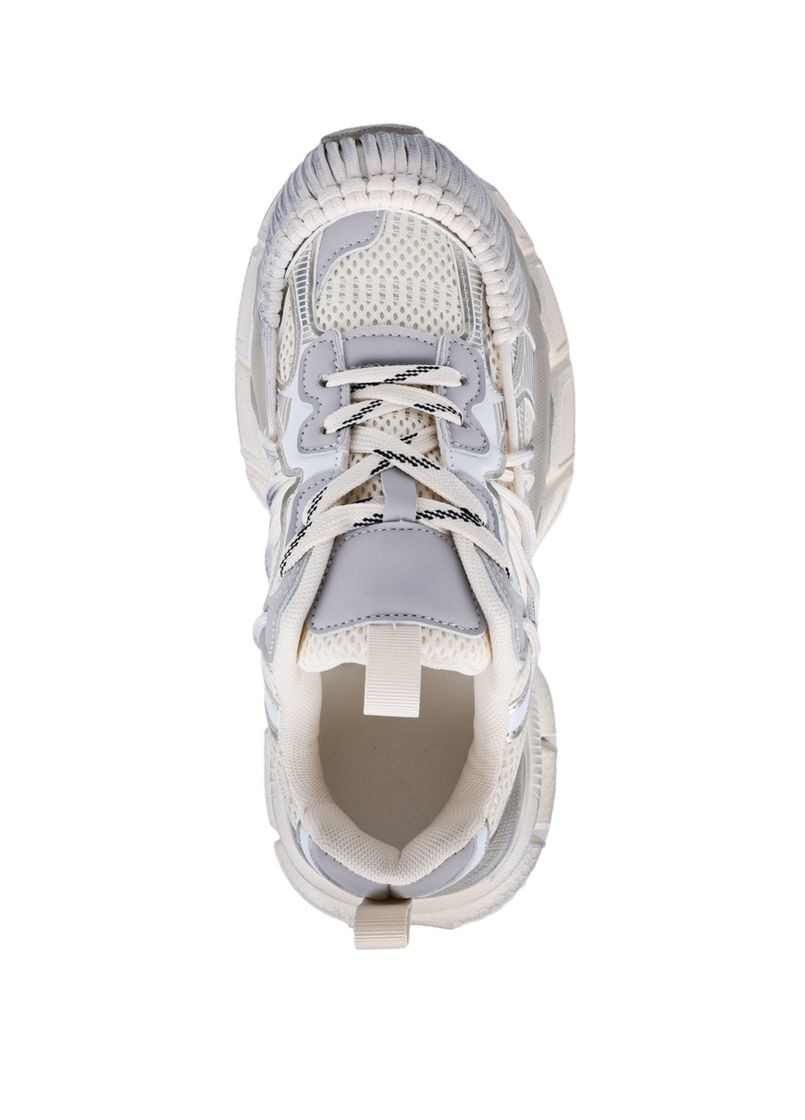 Жіночі Кросівки 3088 Рисовий Штуч. шкіра Attizzare молочні демісезони (330179981)