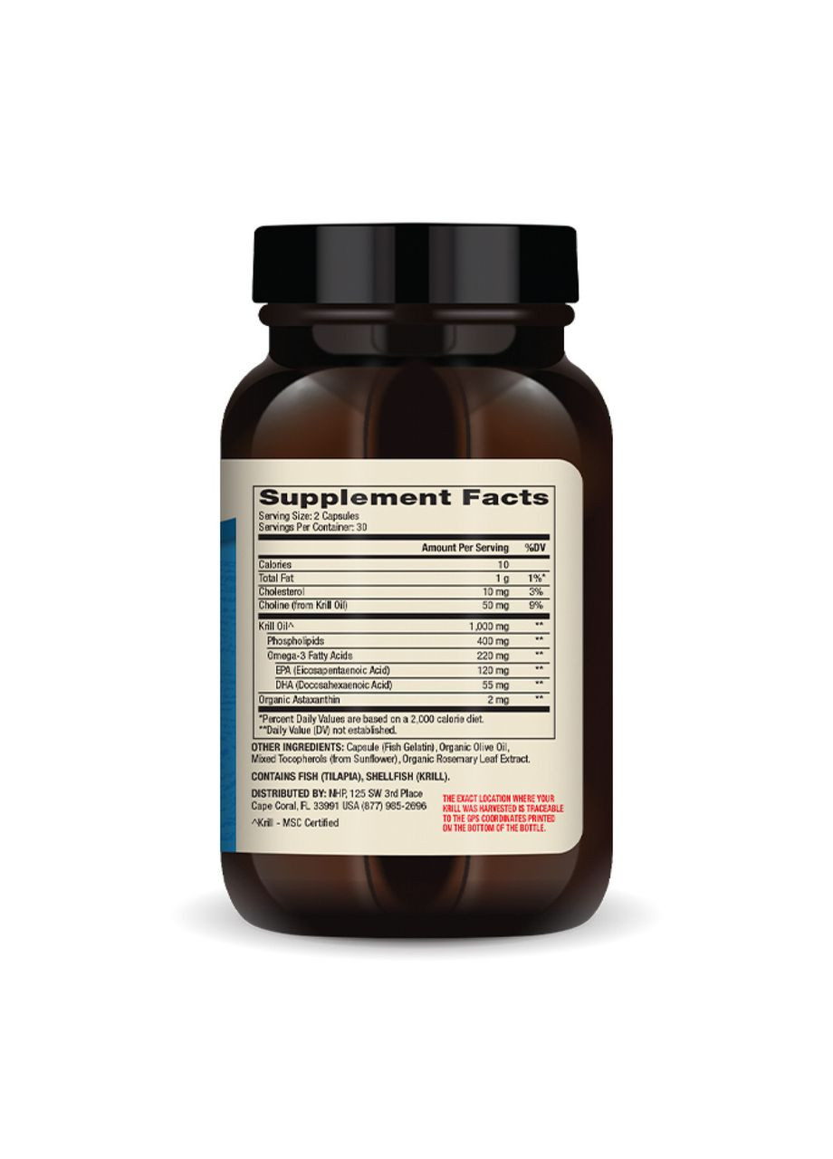 Krill Oil - 60 caps Dr. Mercola (369400795)