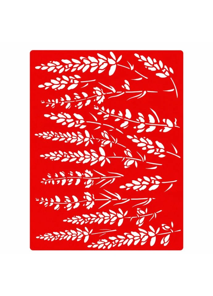 Трафарет багаторазовий "Лаванда #388" FDTR 388, 15x20 см Fabrika Decoru (393830132)