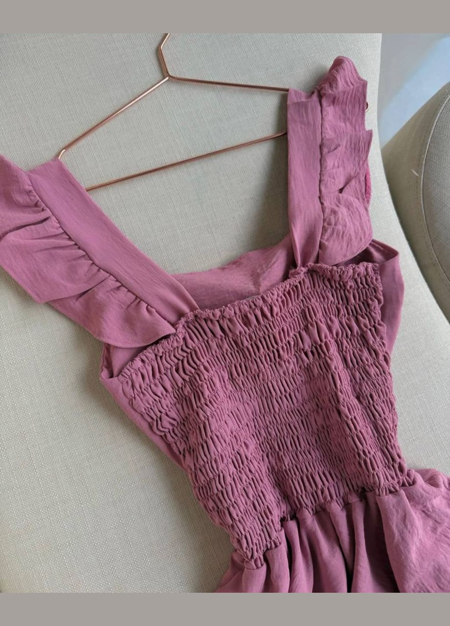 Пудровый комбинезон, качественный, нежный и красивый, идеальный для особых случаев No Brand 671-3 однотонный пудровый