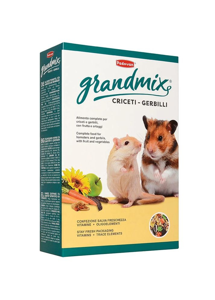 Корм GrandMix criceti 400гр, для хом'яків Padovan (364489129)