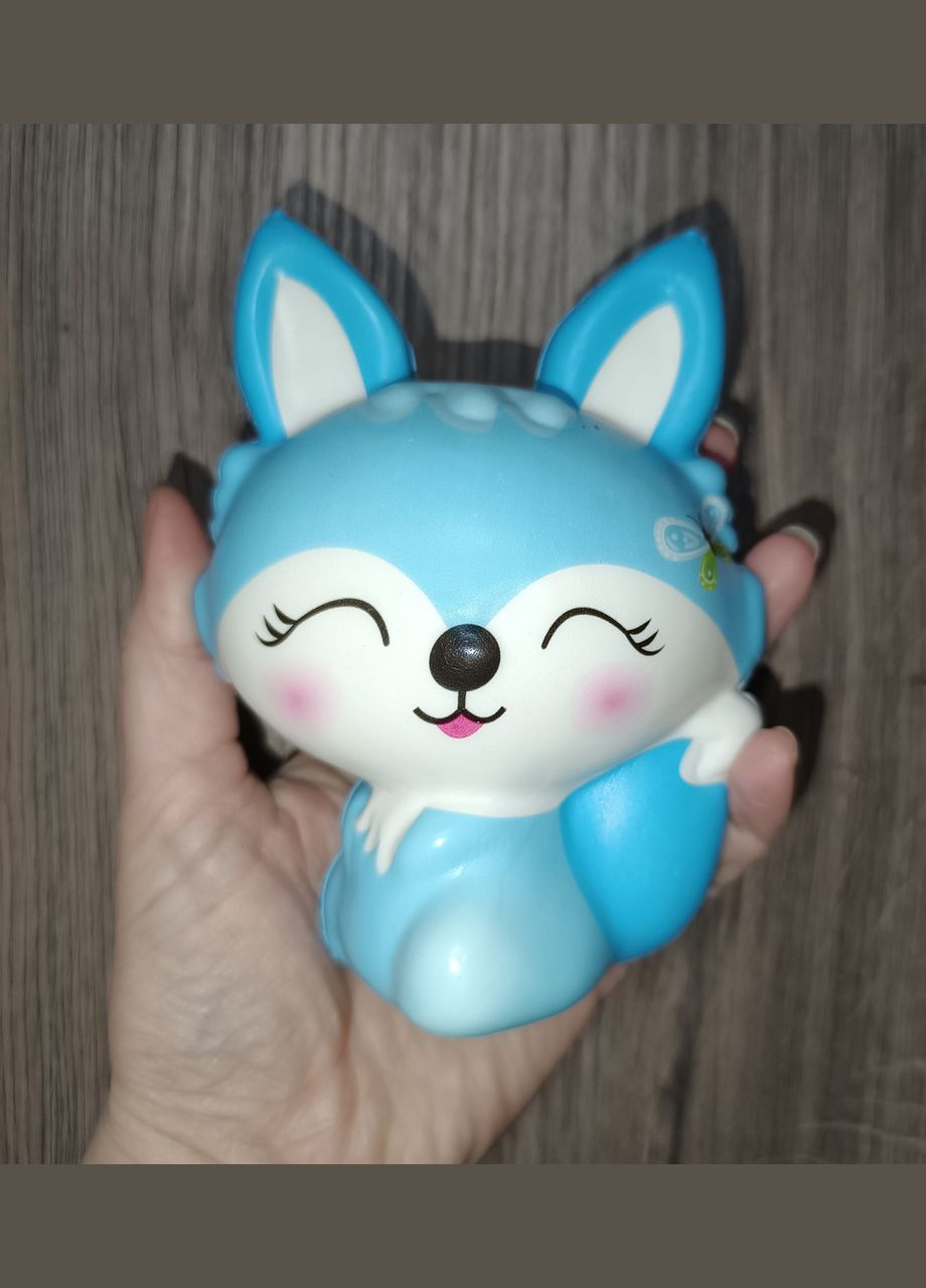 Сквиш Лисенок голубой No Brand (342064515)