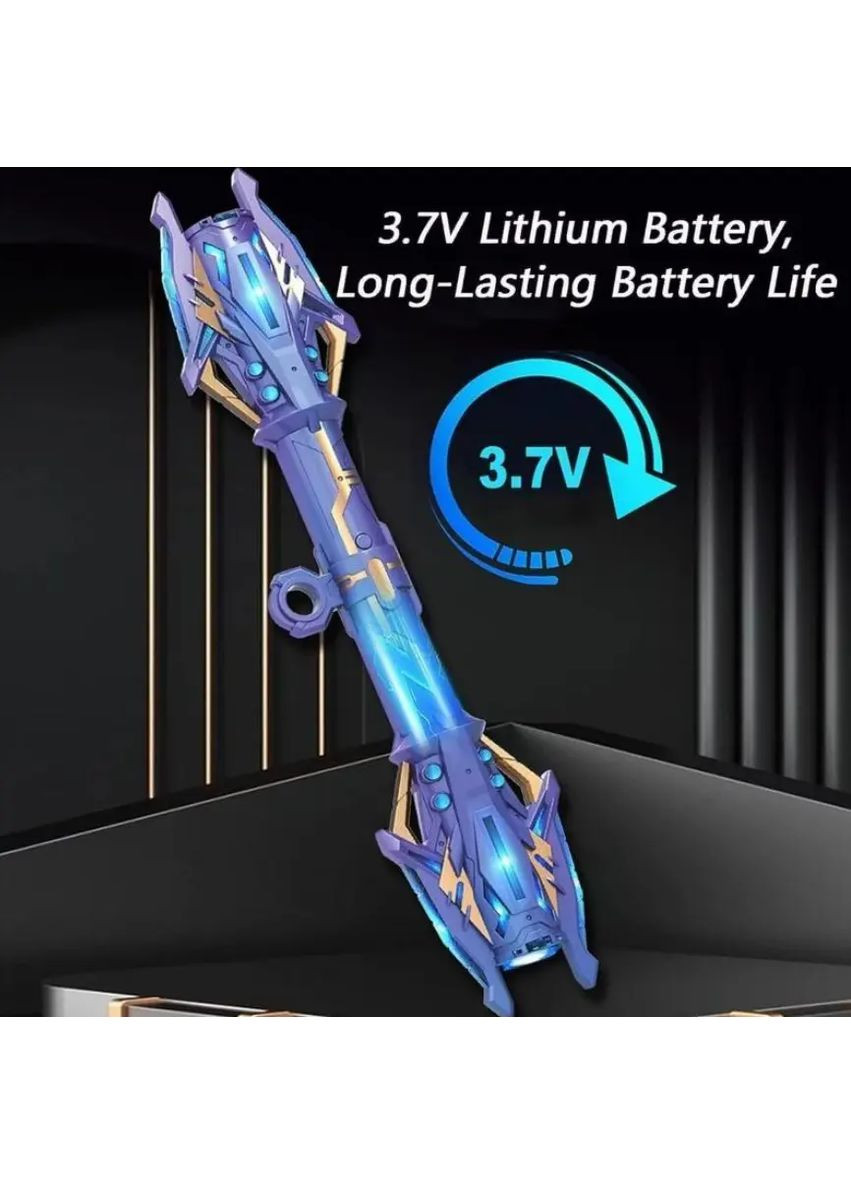 Світловий меч-спінер/ Реалістична світлова шабля з підсвічуванням RGB Foreo (365748222)