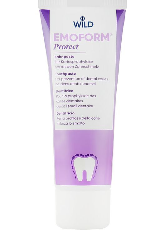 Зубна паста "Захист від карієсу" Emoform Protect 75ml (855565-34922107) Dr.Wild (368629575)