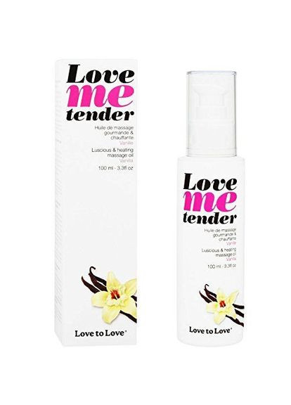 Масажна олія LOVE ME TENDER Vanille (100 мл) натуральна без консервантів Love To Love (291441408)
