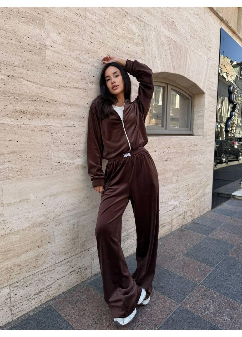 Женский повседневный костюм из велюра No Brand (368870586)