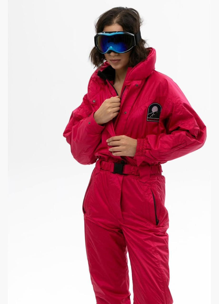 Комбінезон зимовий BukaStars лижний жіночий рожевий No Brand (361138889)
