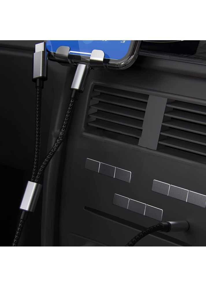 Аудіо адаптер MH-232 AUX 3.5 мм USB Type C – Lightning BLUE XoKo (362916037)