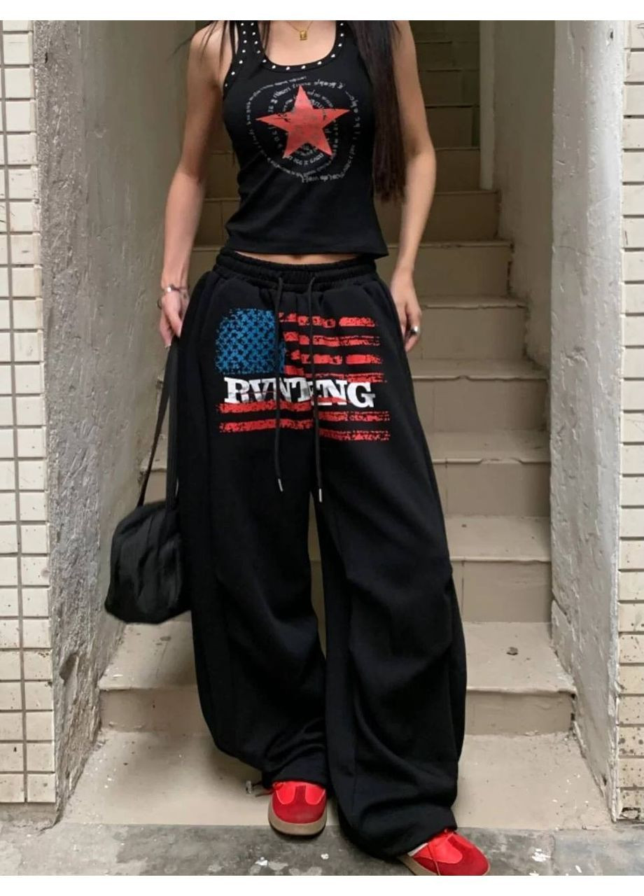 Брюки с широким кроем No Brand (369135593)