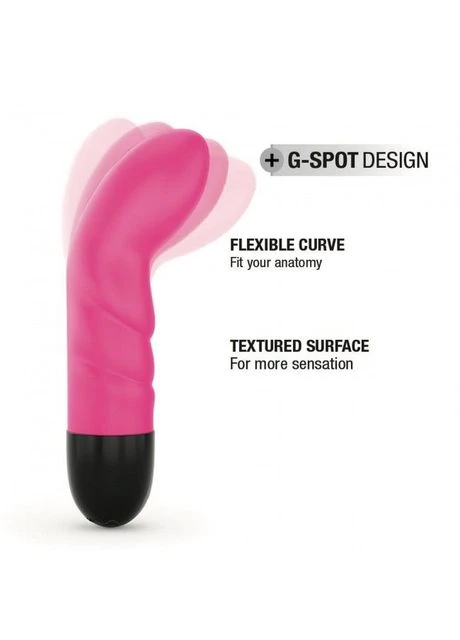 Вибратор Expert G 2.0 Magenta для точки G, перезаряжаемый Dorcel (296626999)
