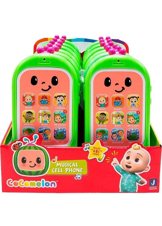 Интерактивный телефон звук, свет, англ. язык CMW0190 CoComelon (362695721)