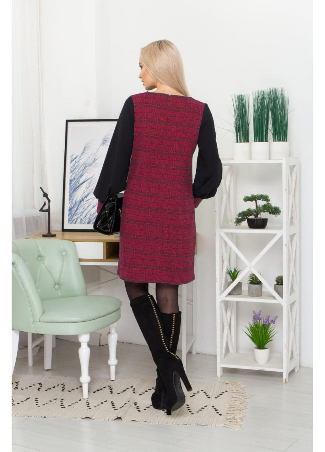 Червона сукня 200545/2 DIA COSA