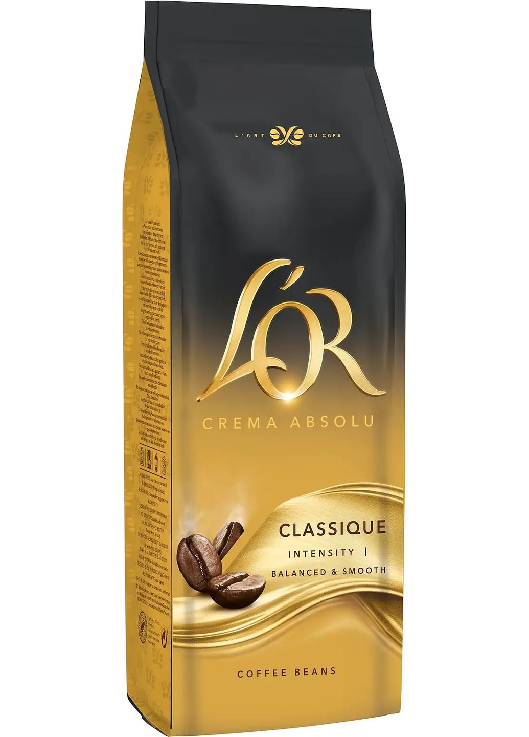 Кофе зерна Crema Absolute Classic, купаж, арабика/робуста, 1000г L'OR (360416459)