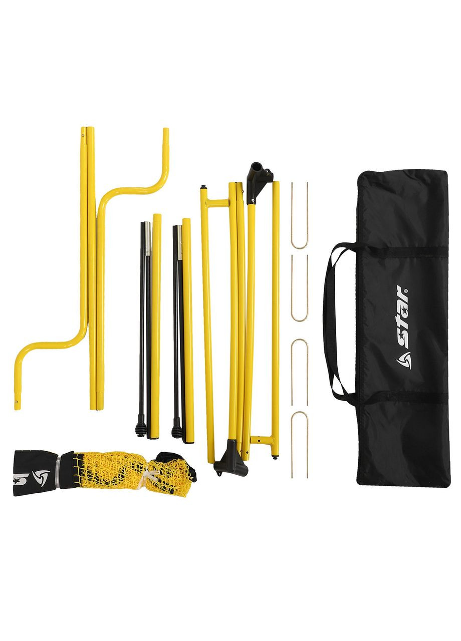 Сетка для отскока регулируемая (металл, полиэстер, р-р 2,44х1,52м) (SU130C) Star (361433462)