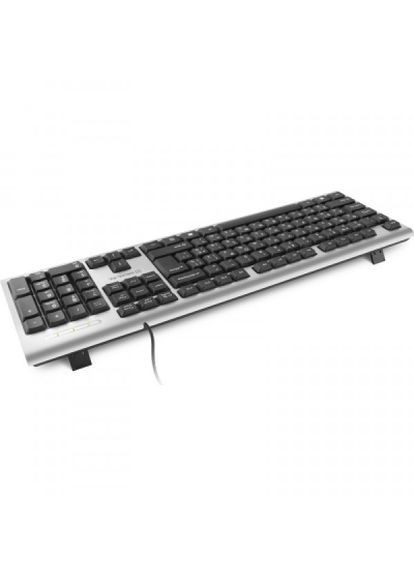 Клавіатура Real-El 507 standard usb silver (275092373)