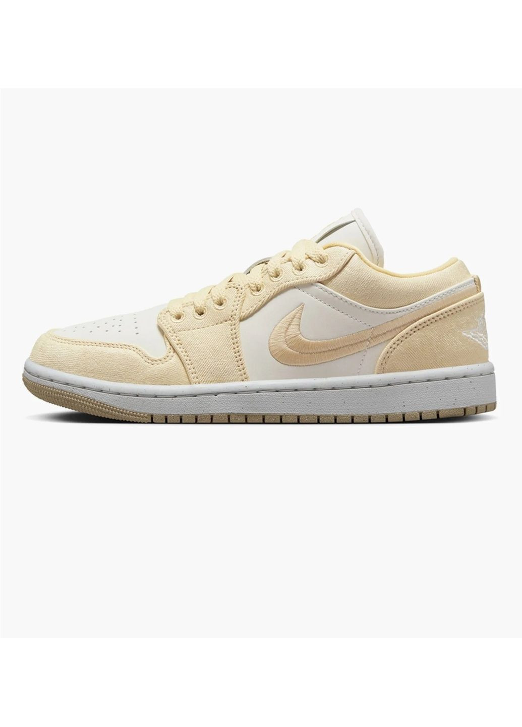 Кросівки жіночі 1 Low Se Beige/White Air Jordan білі (364838563)