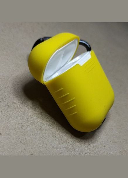 Чохли для AirPods - "№32", з карабіном, силіконові Foxconn (338826000)