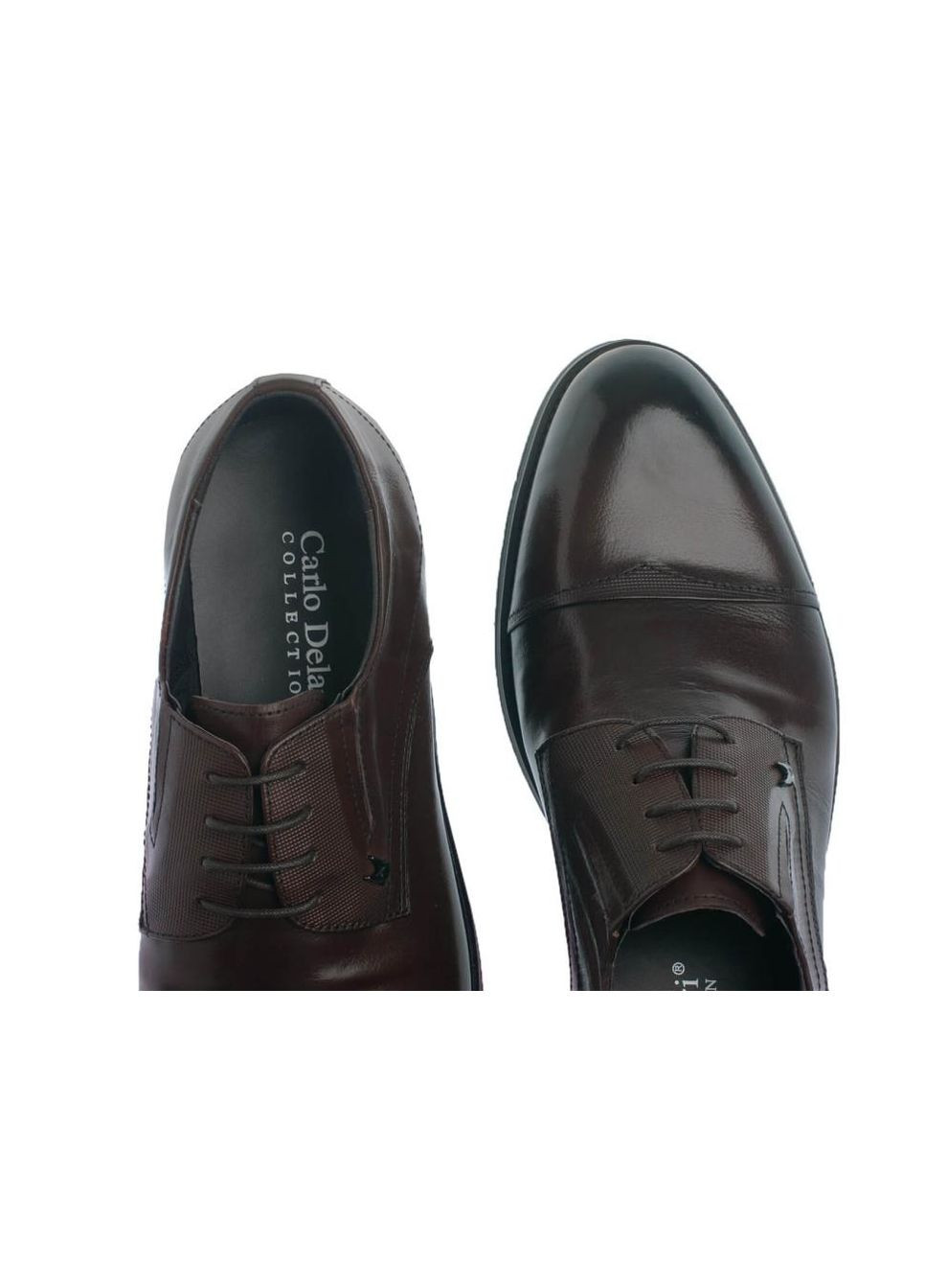 Коричневые туфли 7221011 42 цвет коричневый Carlo Delari