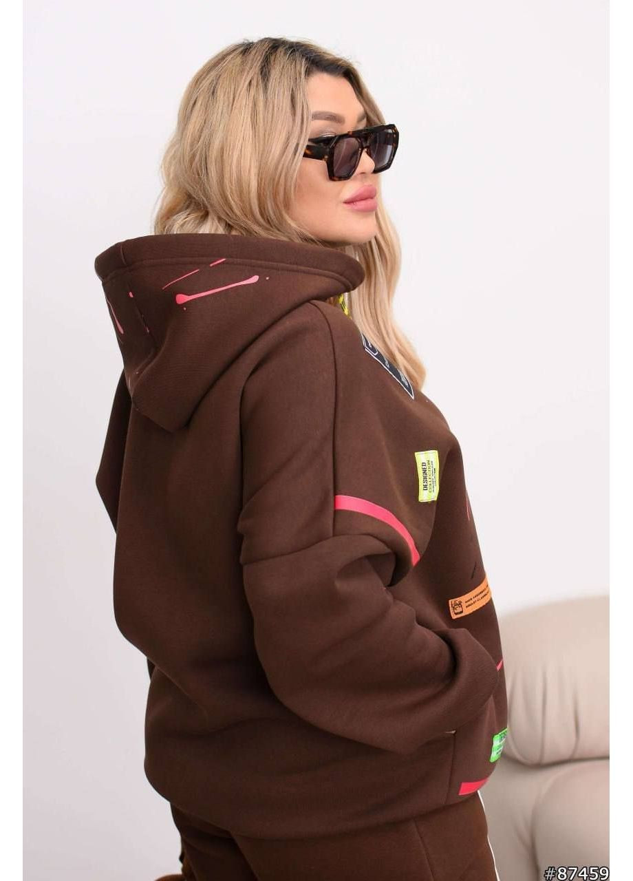 Худі з бавовни яскраве оверсайз popluzhnaya (370051168)