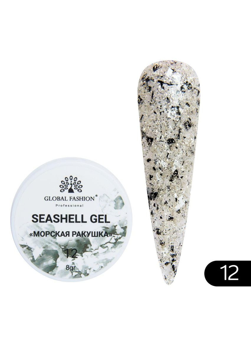 Гель для нігтів Seashell Gel "Морська ракушка" 8гр. №12 Plus-plus (352751348)