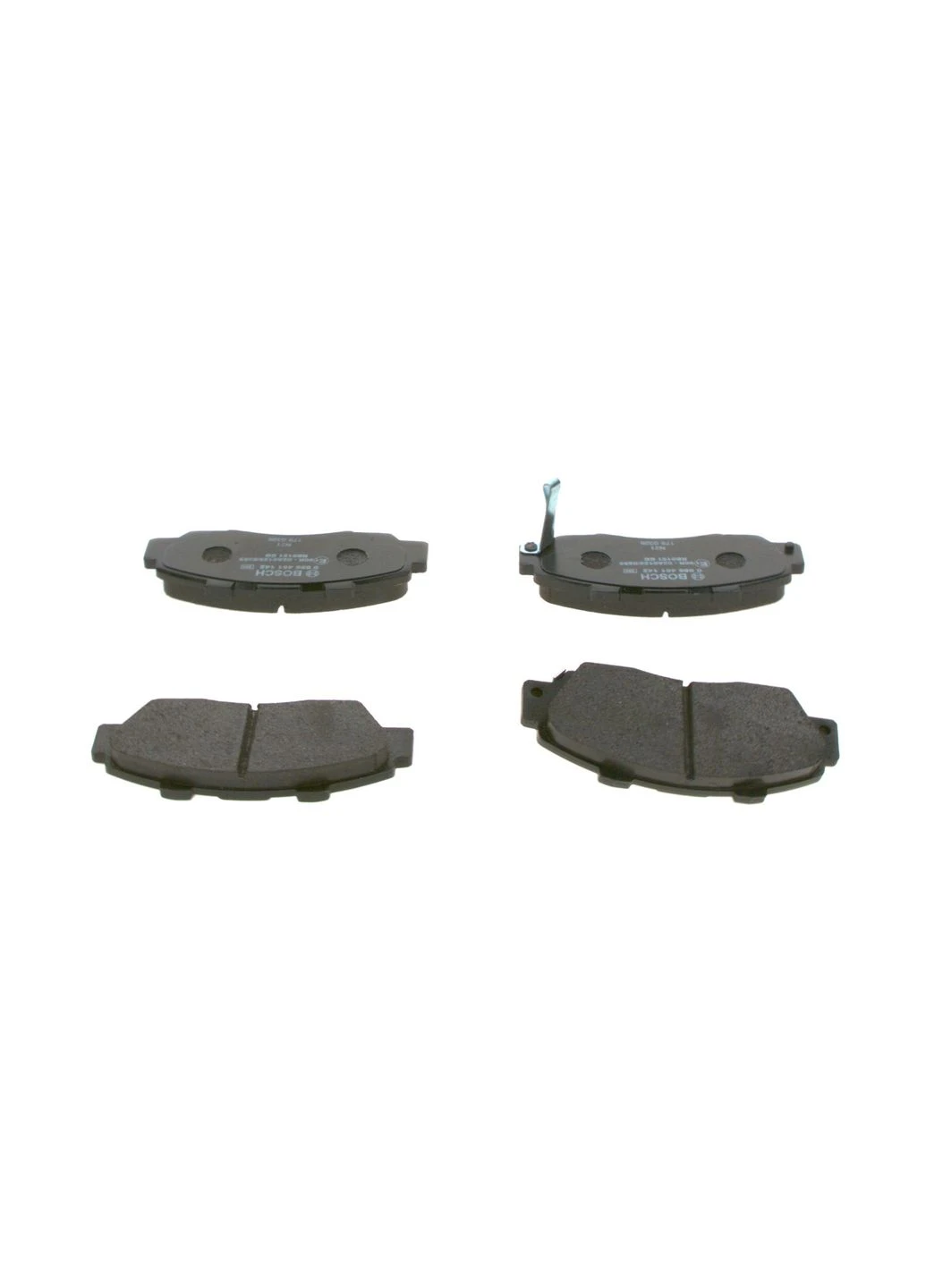Колодки тормозные дисковые ПЕРЕДН HONDA CR-V I (RD) 2.0 1995.10-2002.07 BO 0986461142 Bosch (386940350)