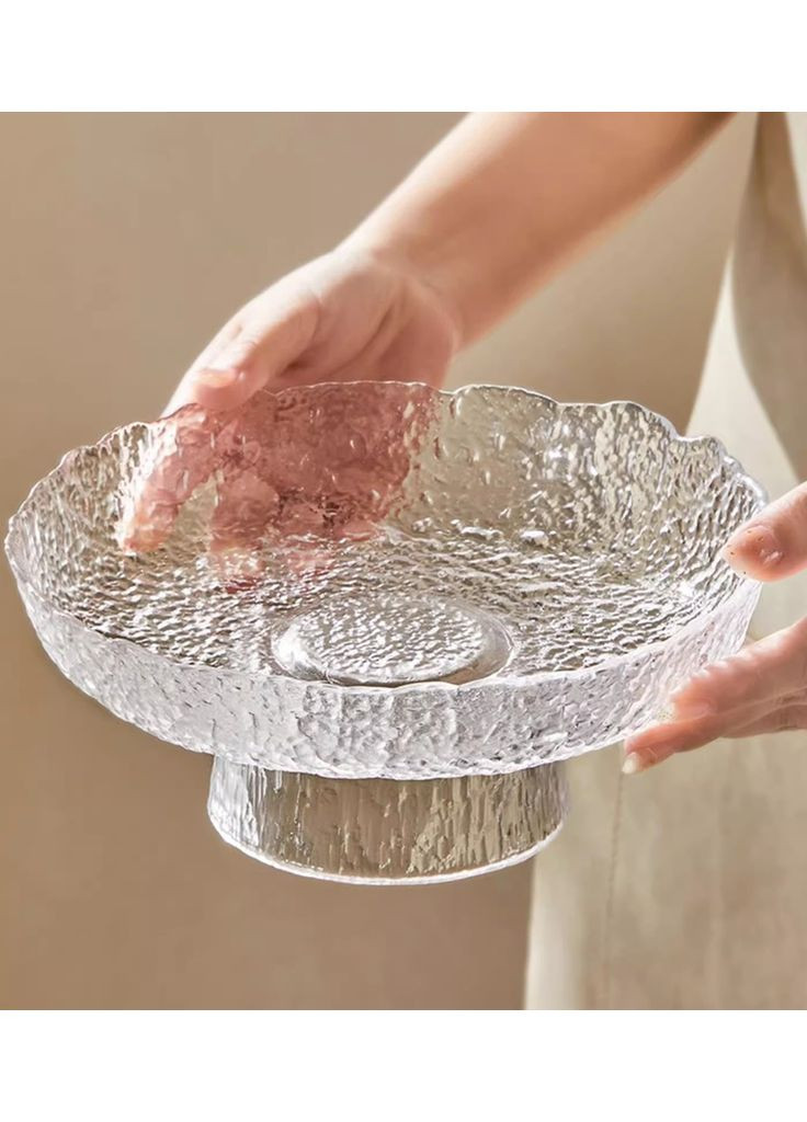 Блюдо на ножке 18596 8х9х20 см No Brand (349222734)