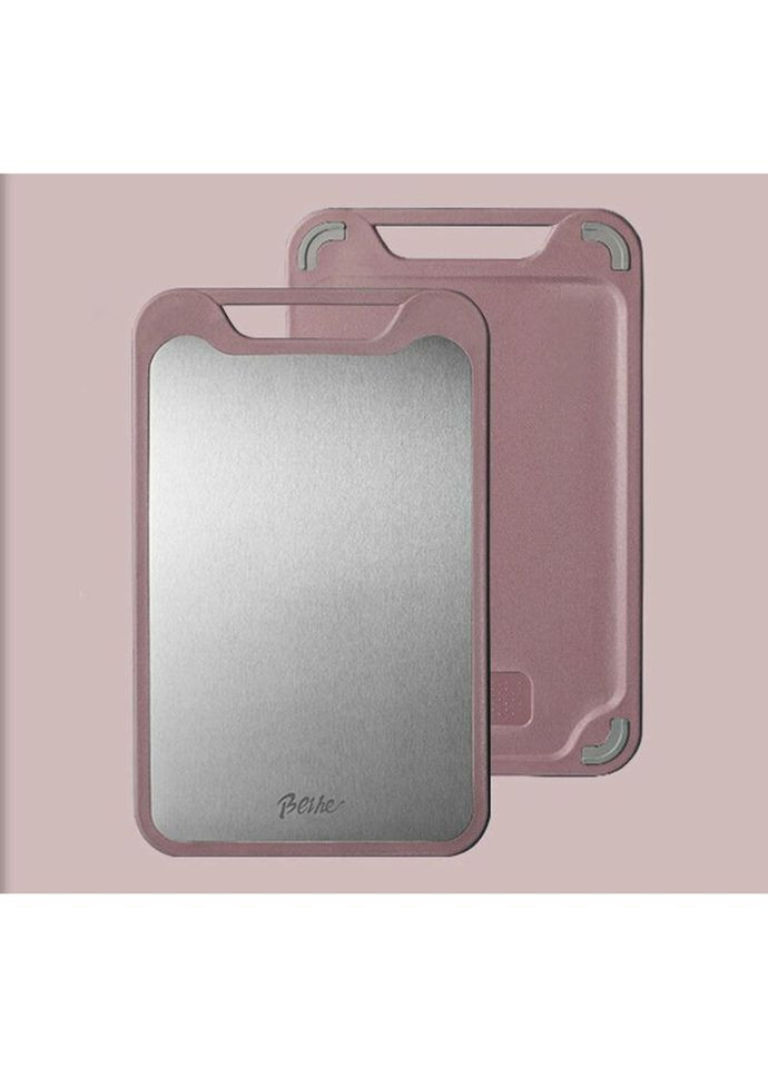 Доска кухонная 11146 22х35 см розовая No Brand (335879696)