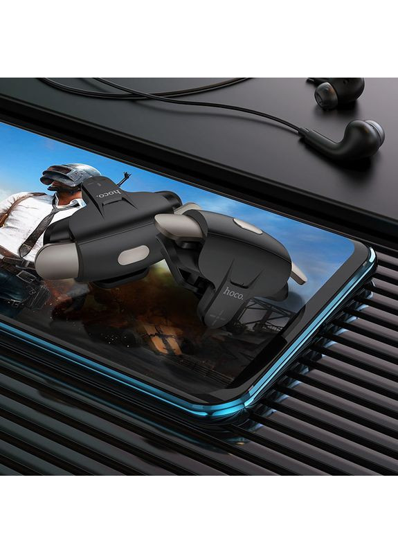 Игровой контроллер GM6 Wild wolf pulse mobile game button (6931474751959) Hoco GM6 Wild woif (361871462)