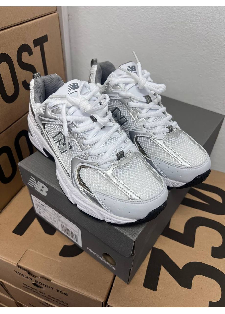 Комбіновані Осінні кросівки чоловічі new balance 530 bronze silver нью беланс 530 No Brand