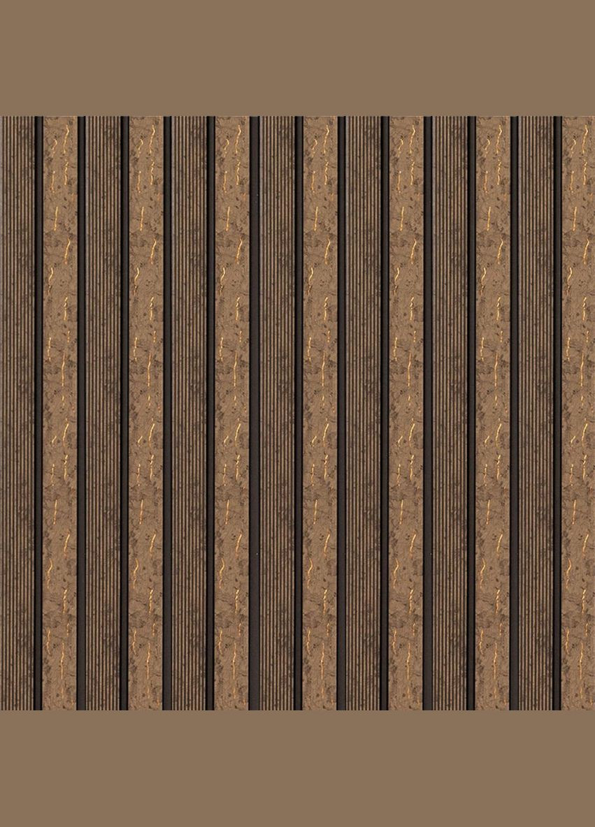 Декоративна PS рейка 2900*120*12мм D (3DPanda-1749) Sticker Wall (323155143)