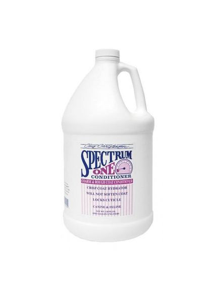 Кондиціонер Spectrum One для собак та котів для густої та жорсткої шерсті, 3.8 л Chris Christensen (364749023)