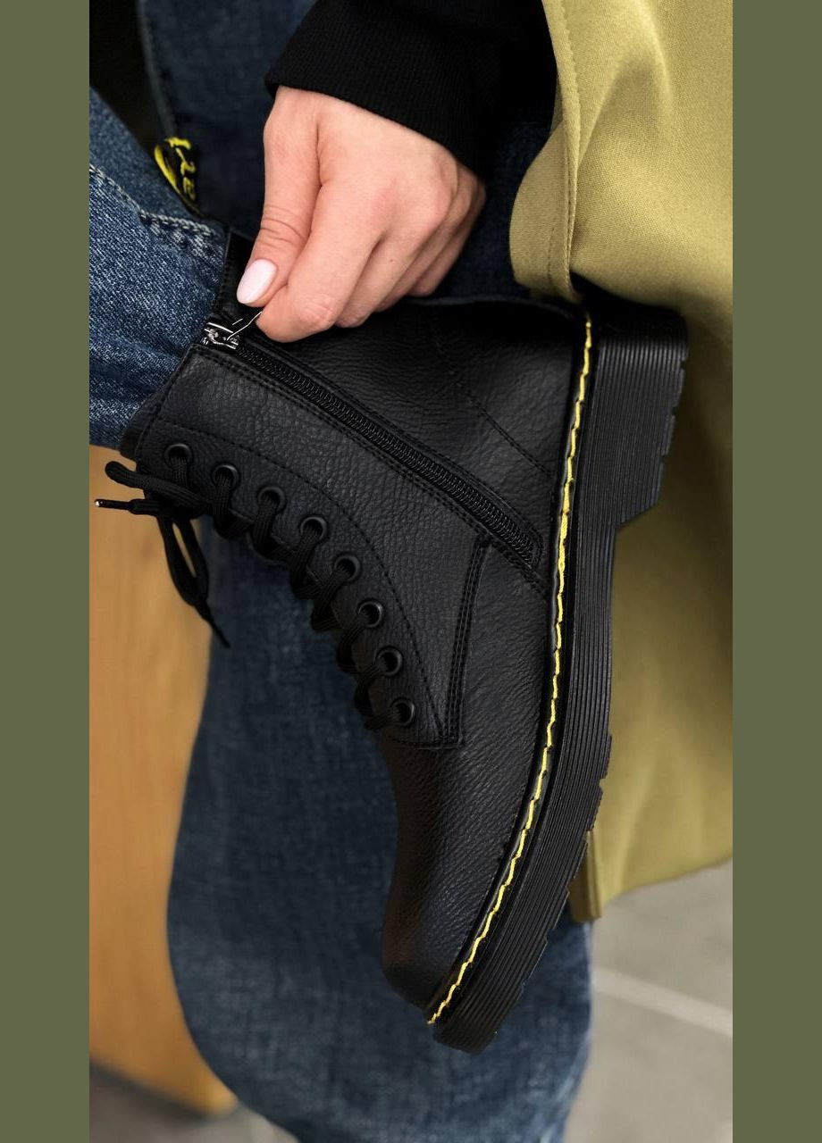 Черевики жіночі демісезонні чорні натуральна шкіра Seven Черевики демісезонні (327880844)