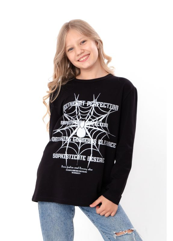 Носи своє джемпер для девочки (подростковый) (p-17621) рисунок красный повседневный