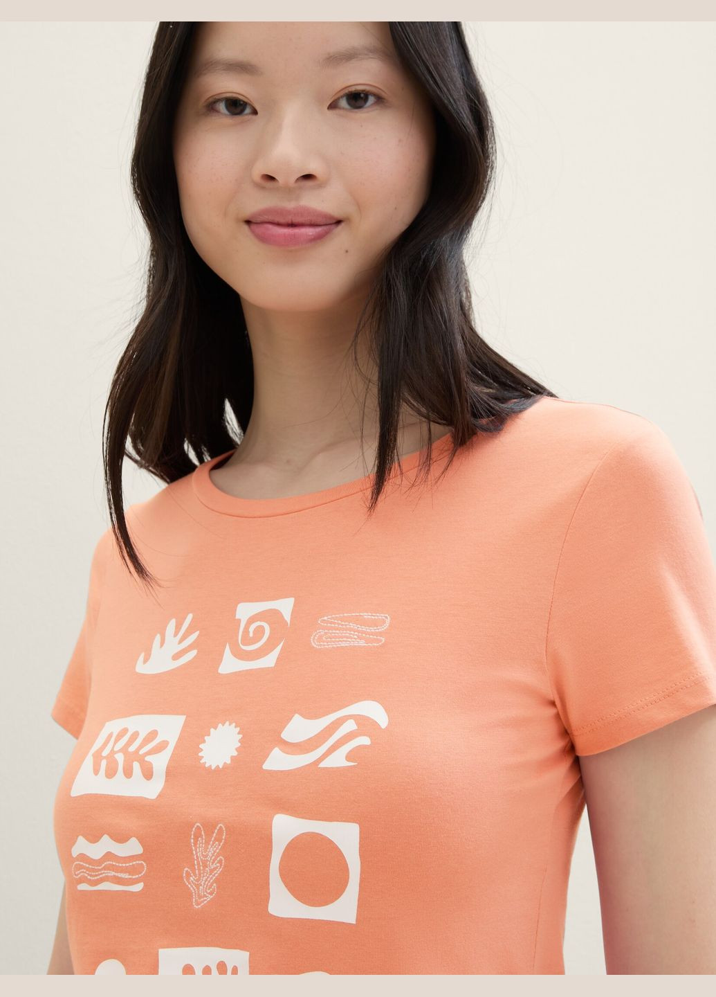 Футболка Tom Tailor Надпись - (295465619)