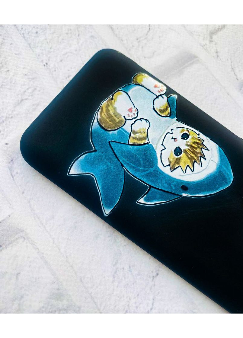 Матовий чорний чохол на Samsung Galaxy S24 FE Кошеня (принт 120) Creative (355395891)