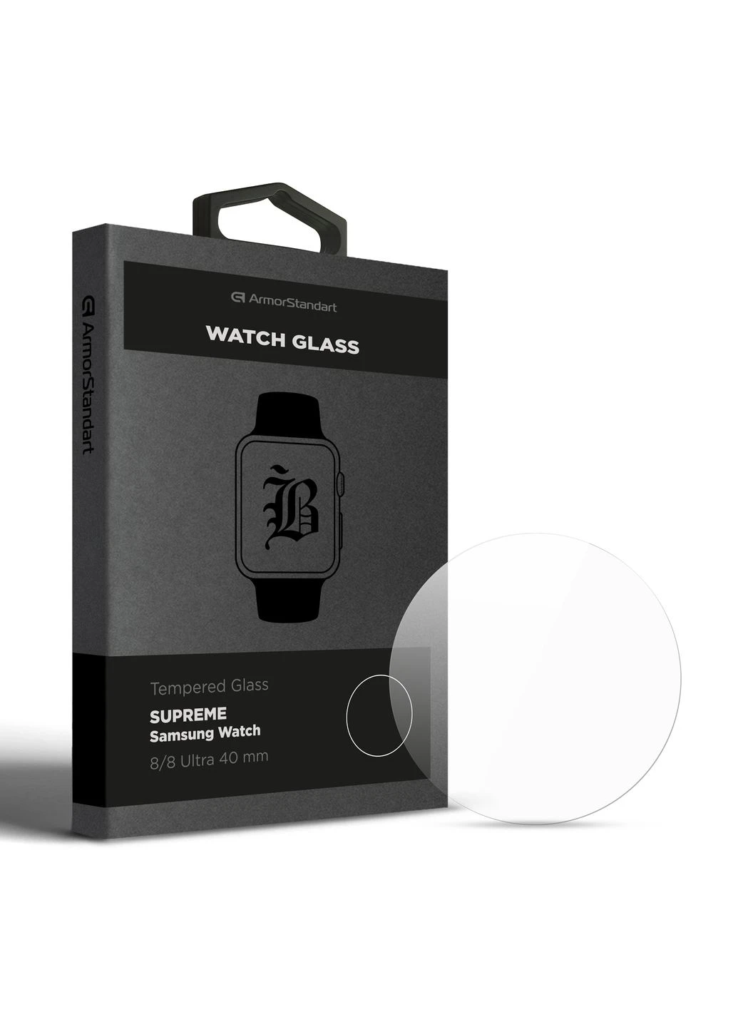 Защитное стекло Supreme Black Icon для Samsung Watch 8/8 Ultra 40 mm (ARM88141) ArmorStandart (365247004)