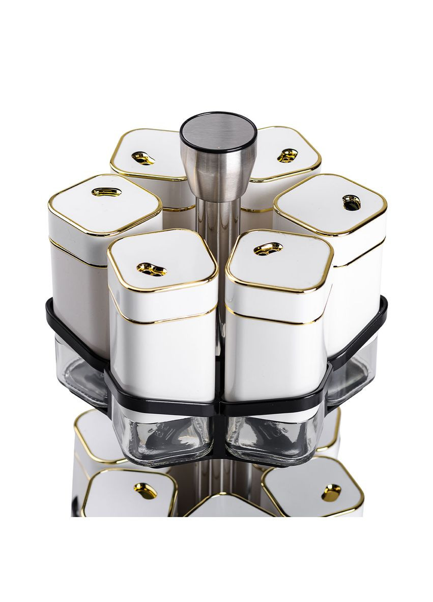 Набор для специй на подставке 12 шт 120 мл карусель для специй Yiwu (353304526)