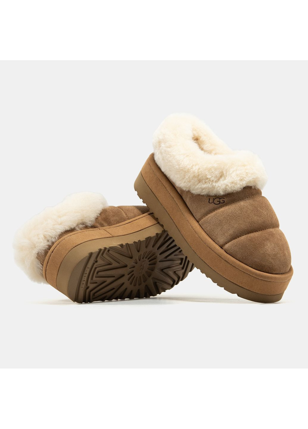 Коричневые женские угги зима ✅ No Brand (369153200)