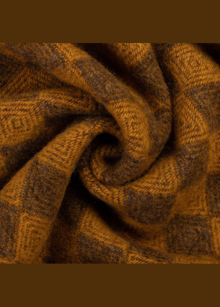 Плед ЕКО-вовна гірчиця 140х200 см Love You 4478 (315690764)