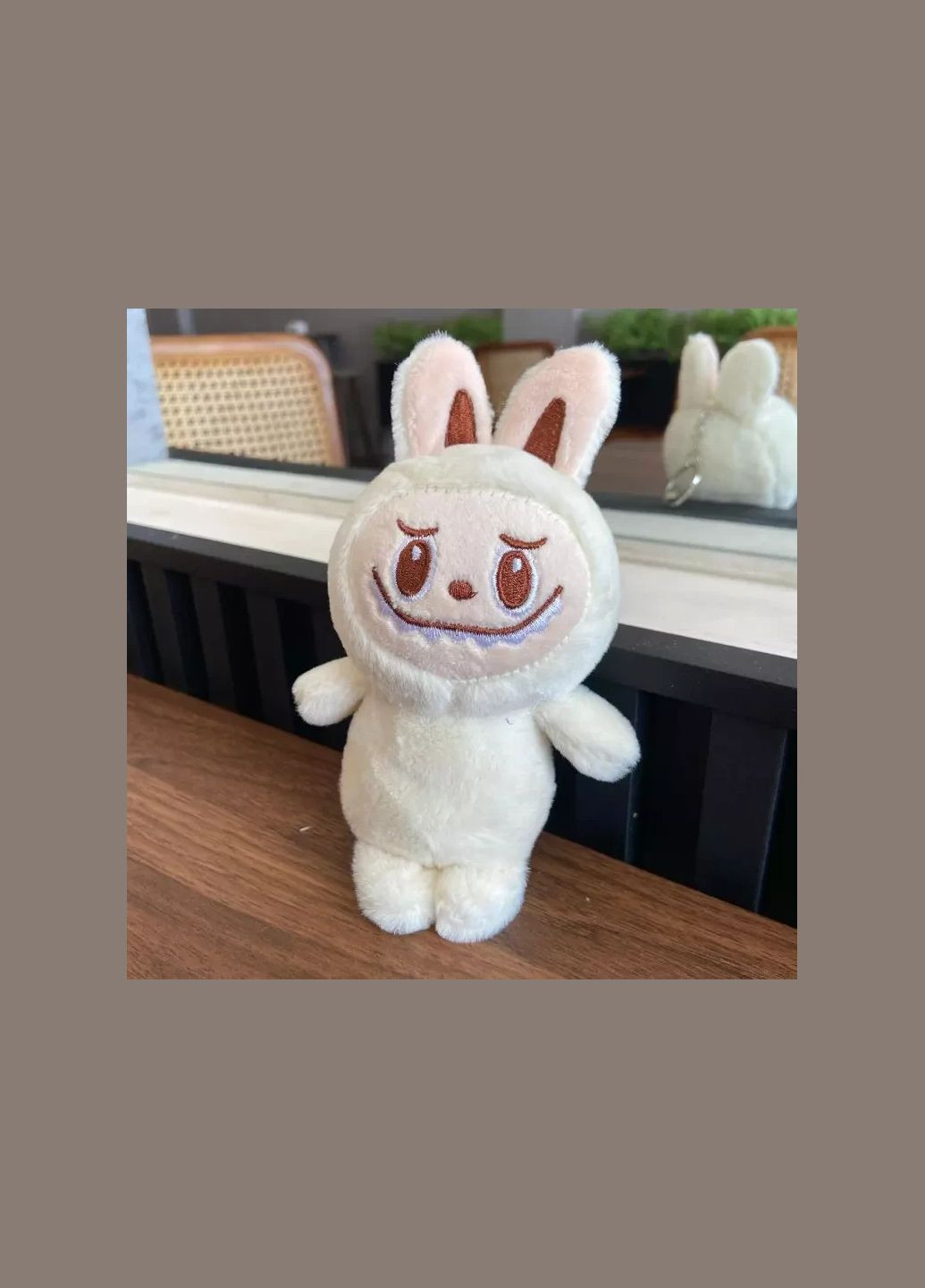 Мягкая игрушка сюрприз брелок labubu лабубу плюшевая детская the Monsters exciting macaron 17 см для детей No Brand (342418082)