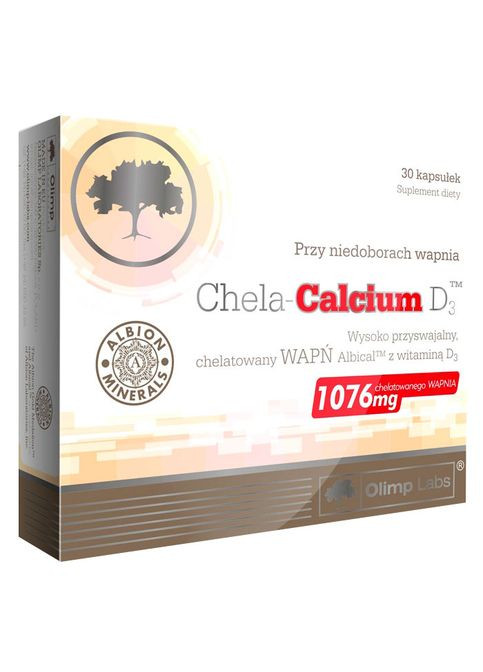Витамины и минералы Chela-Calcium D3, 30 капсул Olimp (322238301)