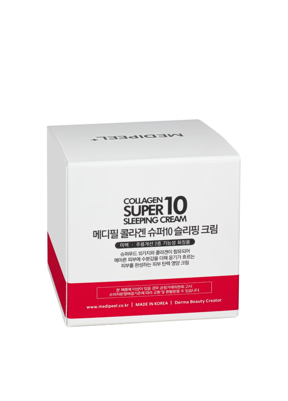 Medi-Peel Крем для лица омолаживающий ночной Collagen Super10 Sleeping Cream 70 мл — Крем, Южная Корея (355313148)