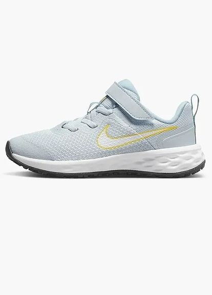 Голубые всесезон кроссовки kids revolution 6 blue/multi р.10.5/27.5/18.2см Nike