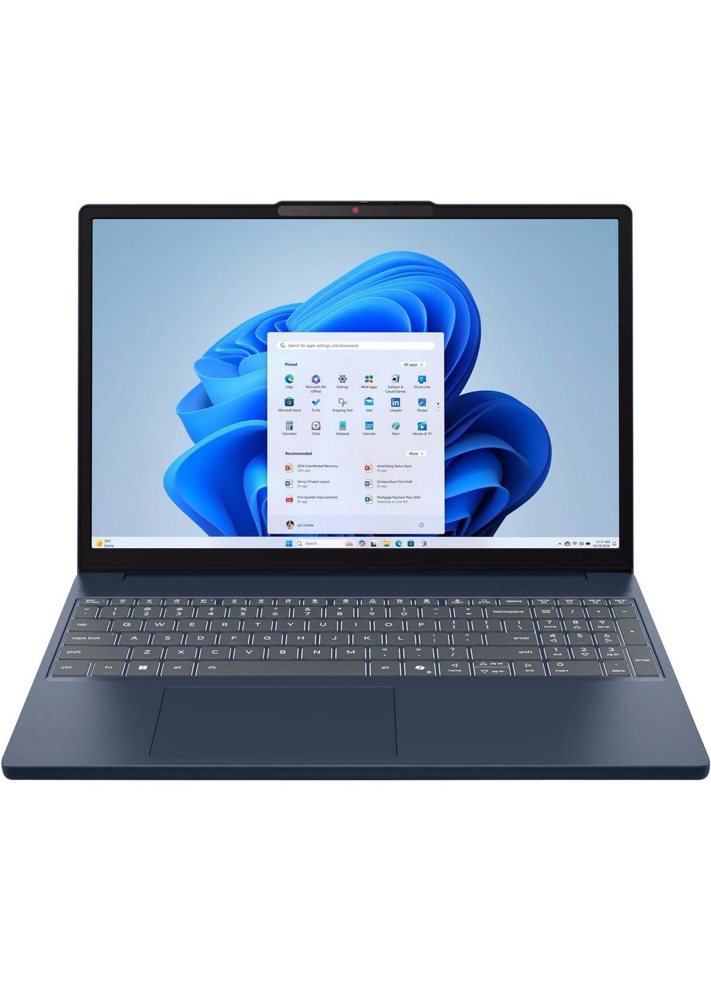 Ноутбук IdeaPad Slim 3 15ARP10 (83K700A9RA) Cosmic Blue Lenovo (360423080)
