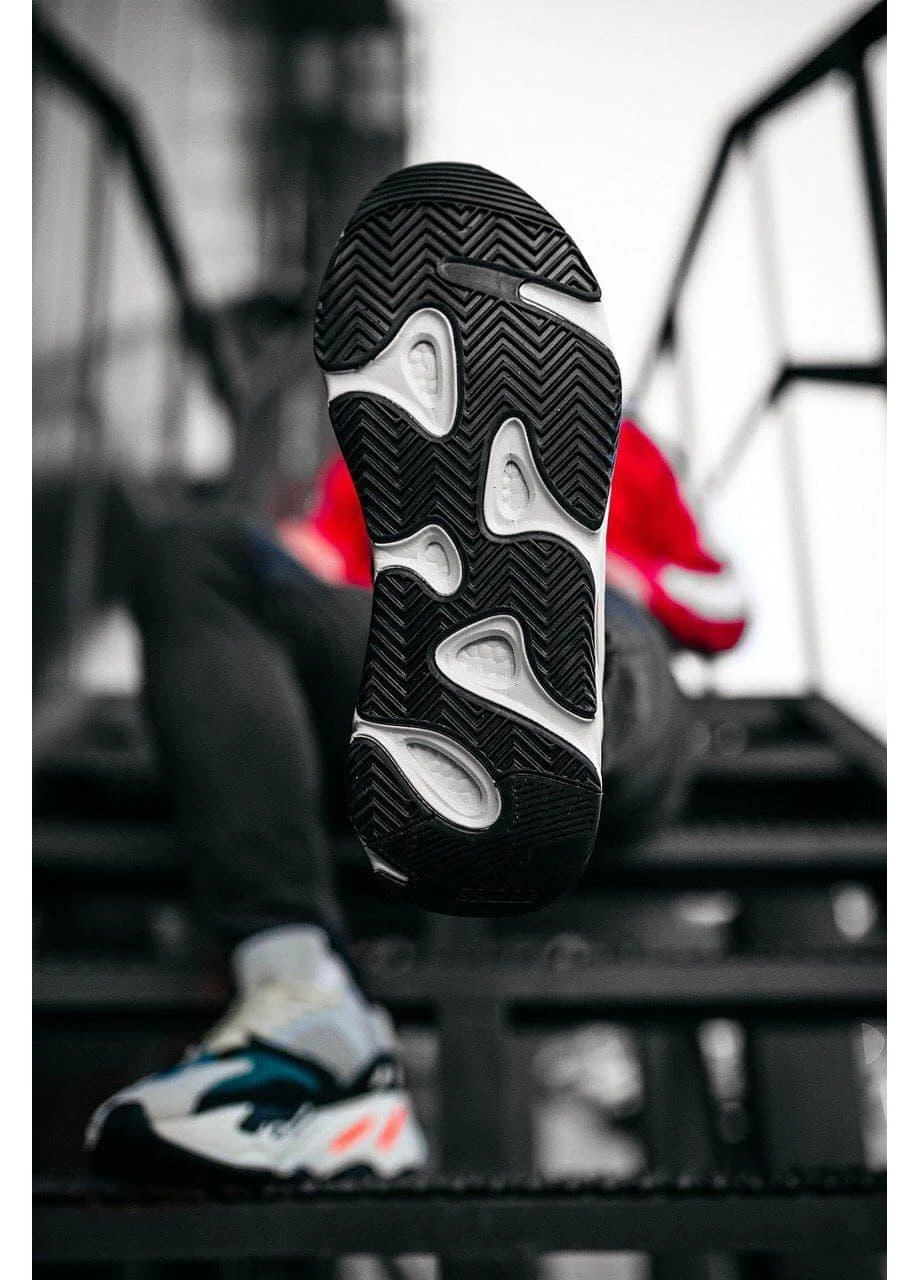 Цветные летние кроссовки adidas yeezy boost 700 v1 wave runner solid адидас изи буст No Brand